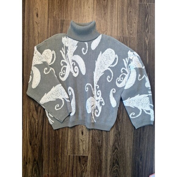 💙 Liz Claiborne Turtleneck Sweater Size L - Picture 1 of 8